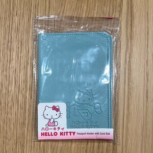 Hello Kitty Blue Passport Holder